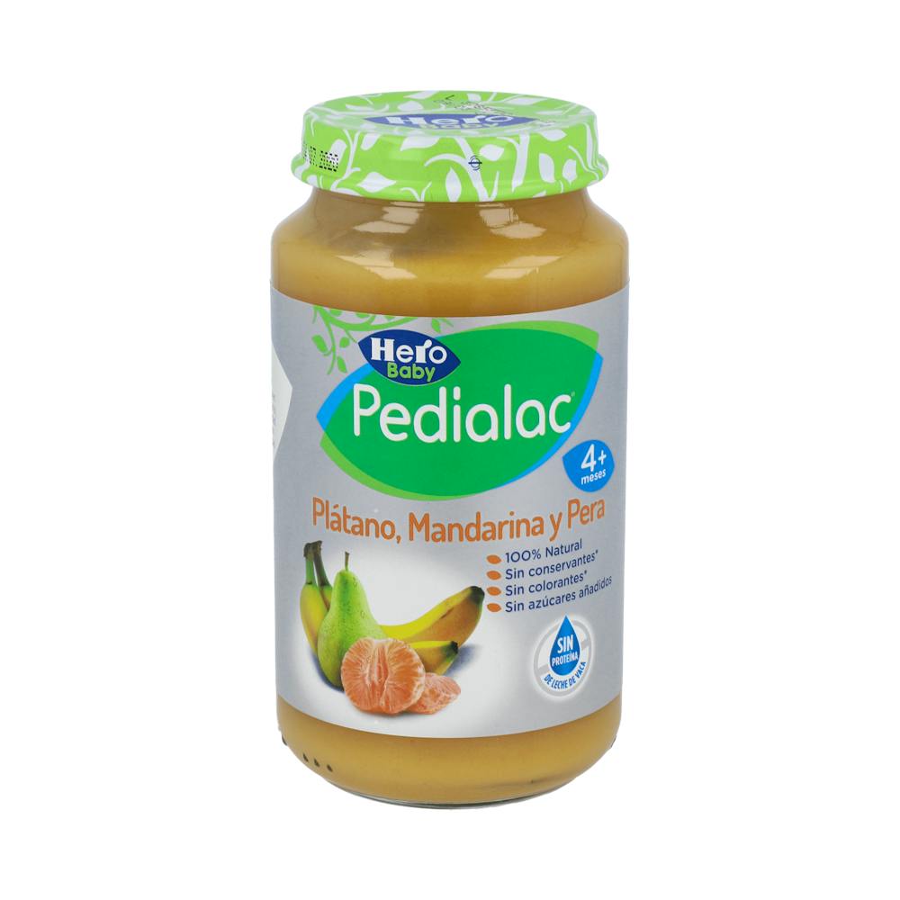 HERO BABY PLATANO MANZANA PERA Y MANDARINA 1 TARRO 235 G
