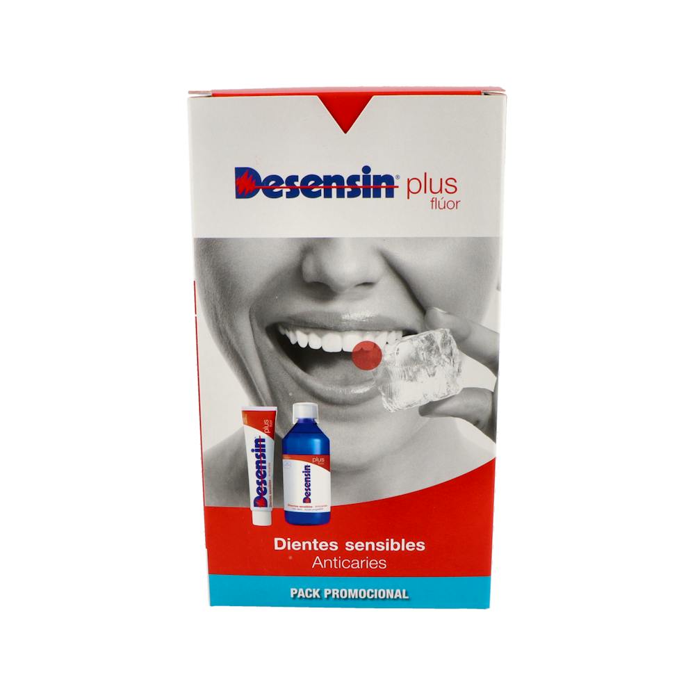 DESENSIN PASTA DENTAL + COLUTORIO ; PACK
