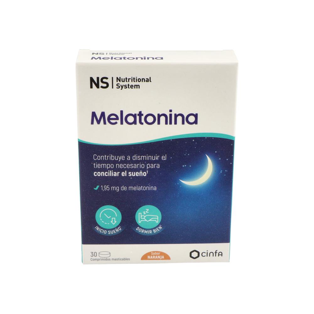 NS MELATONINA NARANJA 195 MG 30 COMP MASTIC CINFA