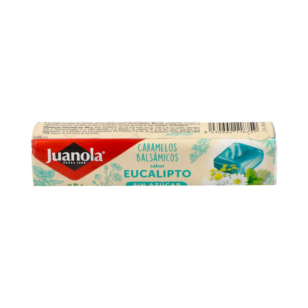 JUANOLA CARAMELOS EUCALIPTUS VIT C Y HIERBAS MEDITERRANEAS 1 ENVASE 324 G