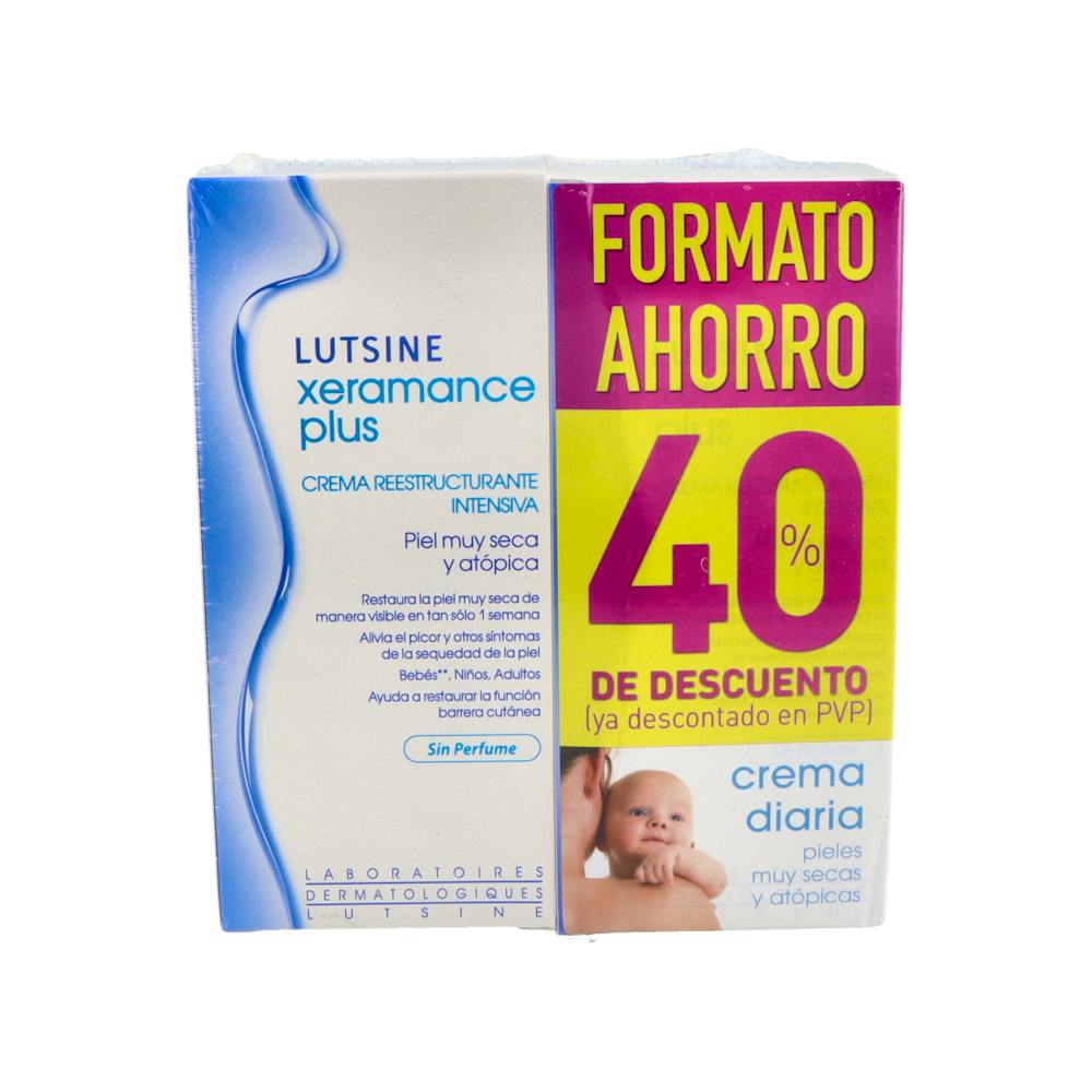 E45 LUTSINE XERAMANCE PLUS 2 TUBO 100 ML DUPLO