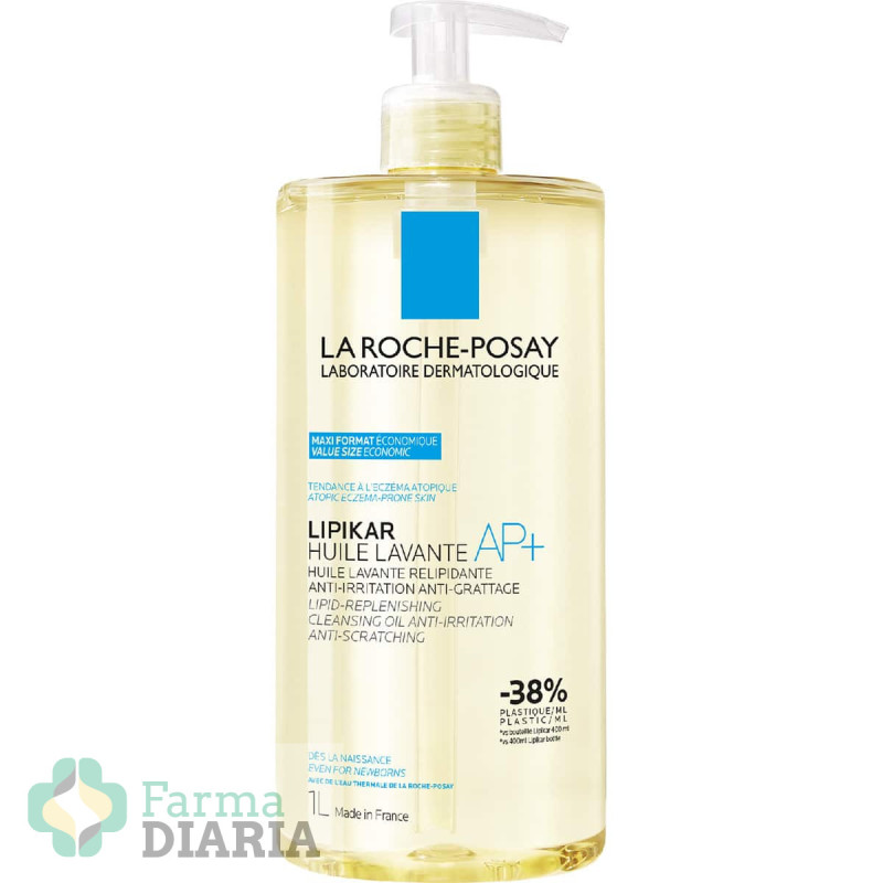 LIPIKAR HUILE LAVANTE AP+ 1 BOTE 1000 ml CON DOSIFICADOR