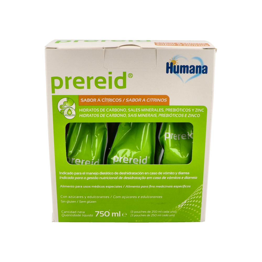 PREREID ELECTROLIT LIQUIDO 250 ML 3 UDS