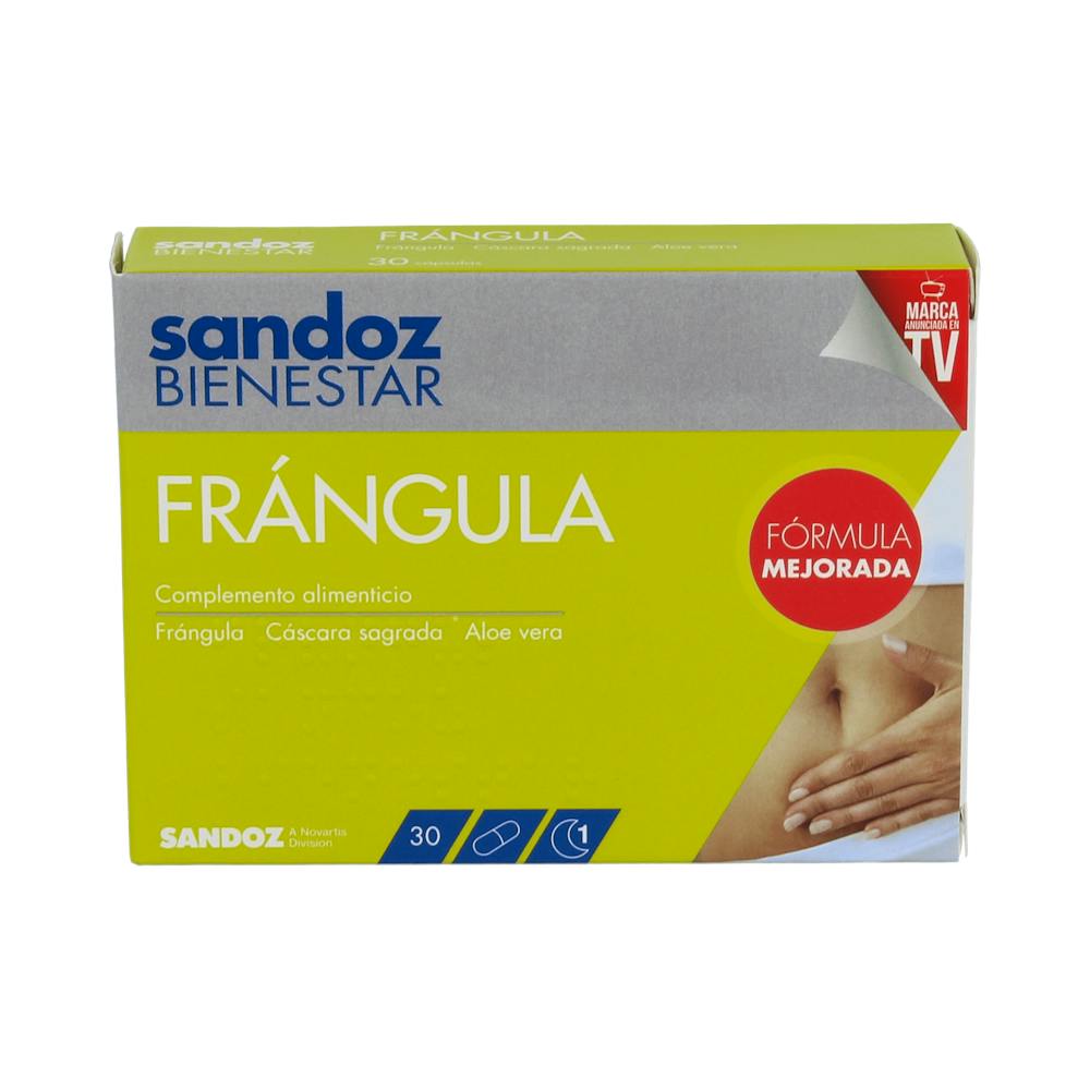 SANDOZ BIENESTAR FRANGULA 30 CAPSULAS