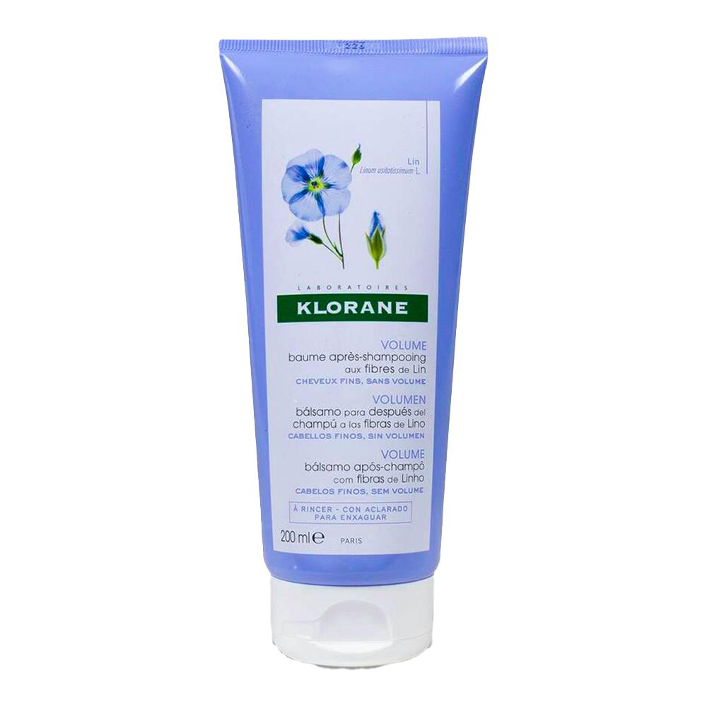 KLORANE BALSAMO DESPUES DEL CHAMPU FIBRAS DE LIN 200 ML