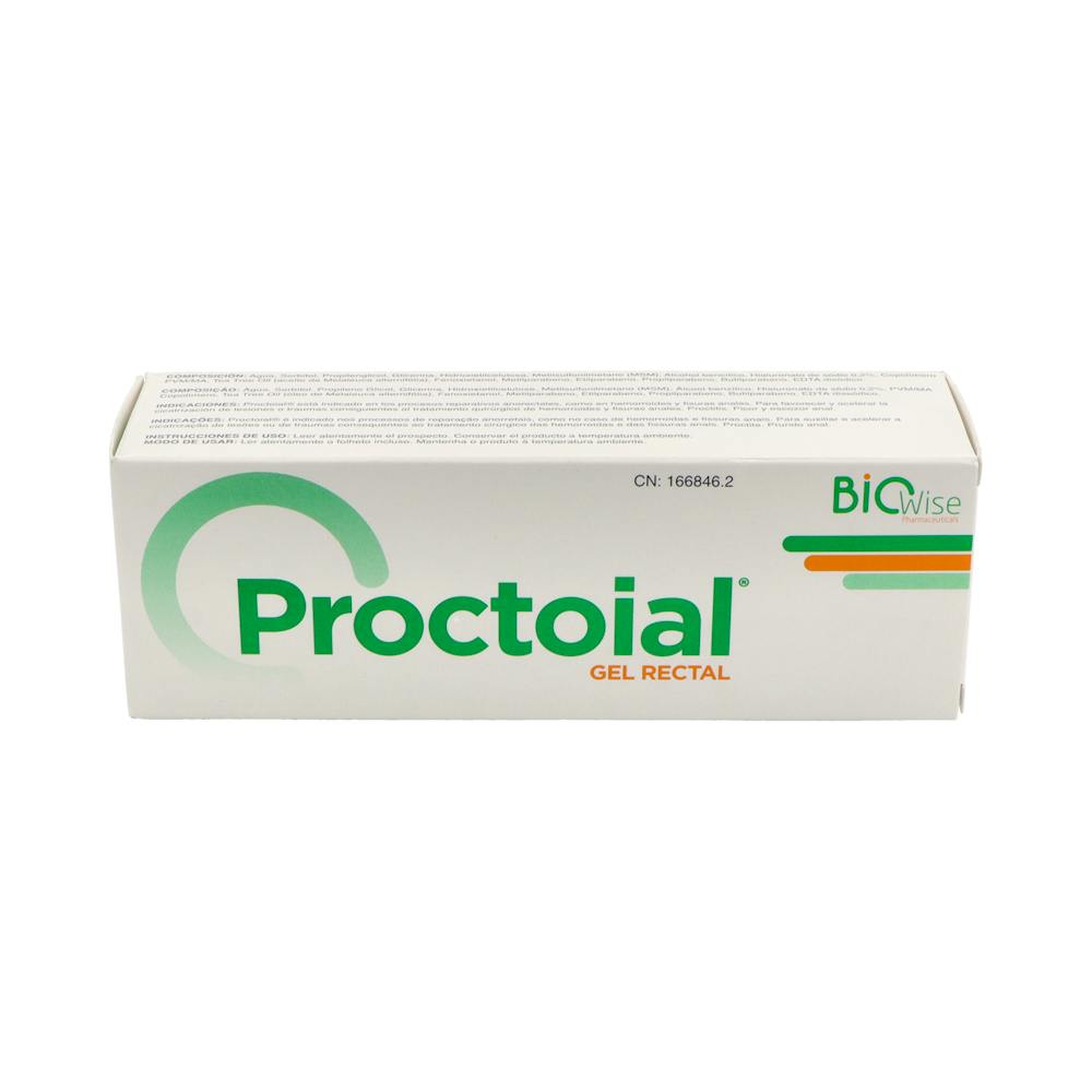 PROCTOIAL GEL RECTAL 1 ENVASE 30 ML CON APLICADOR