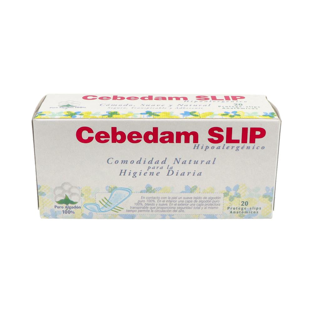 CEBEDAM PROTEGE SLIP ANATOMICO 20 UDS