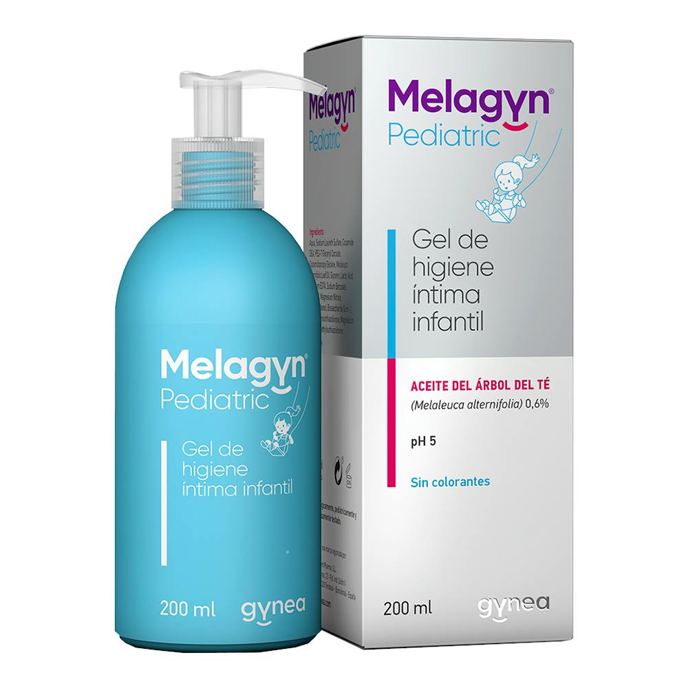 MELAGYN GEL PEDIATRIC GEL HIGIENE INTIMA INFANTI CON DOSIFICADOR 200 ML