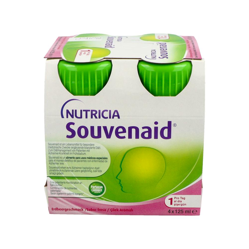 SOUVENAID FRESA 125 ML 4 BOTELLAS