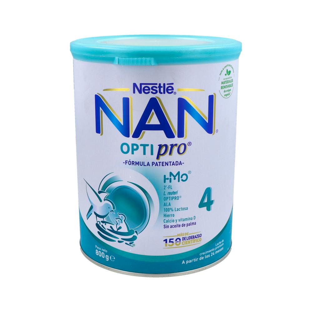 NAN OPTIPRO 4 PREPARADO LACTEO INFANTIL 800 G