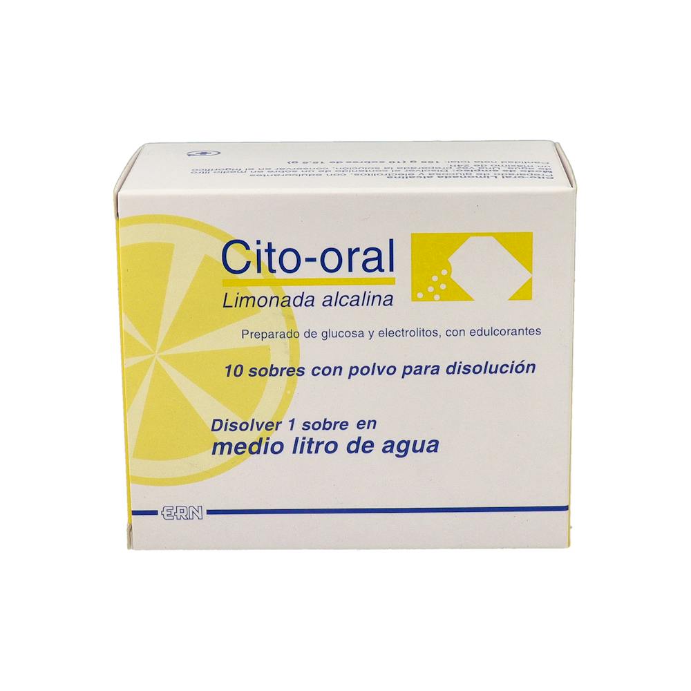 CITOORAL LIMONADA ALCALINA 10 BOLSAS 155 G