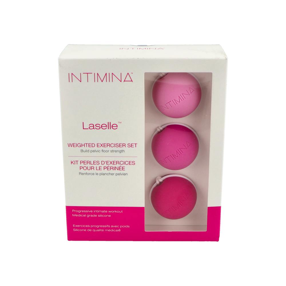 INTIMINA DISPOSITIVO EJERC SUELO PELVICO KIT 3 BOLAS