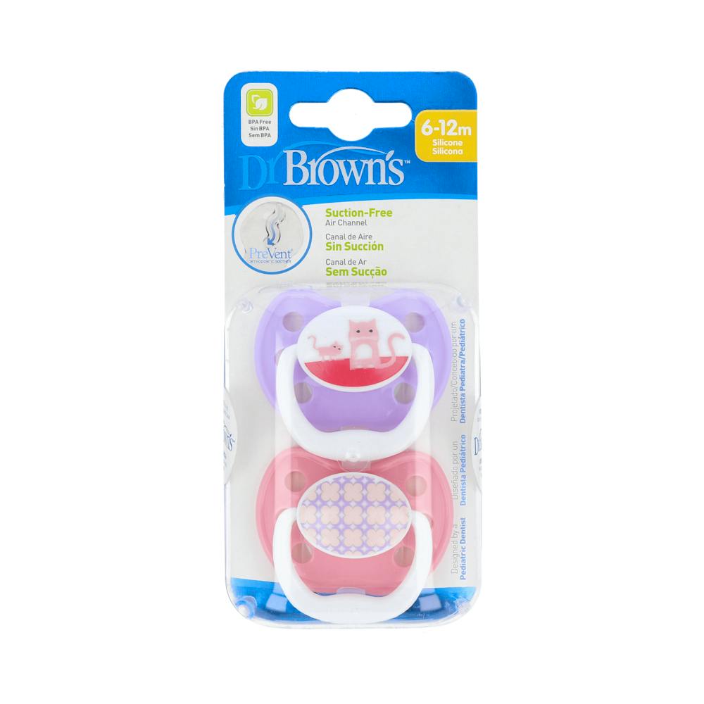 CHUPETE SILICONA DR BROWN´S PREVENT DIBUJOS 2ª E