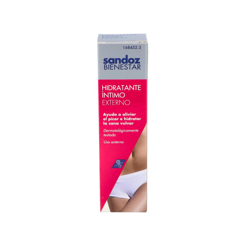 SANDOZ BIENESTAR HIDRATANTE INTIMO EXTERNO 1 ENVASE 30 ML