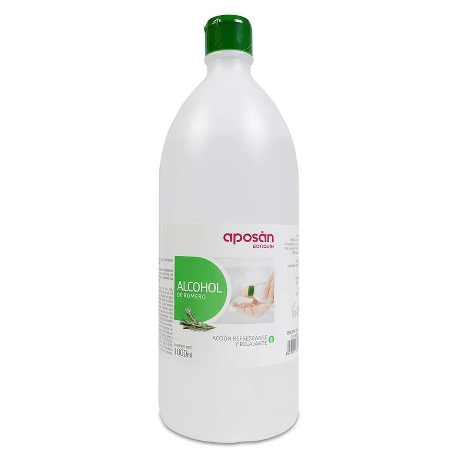 APOSAN ALCOHOL DE ROMERO 1 BOTELLA 1000 ML