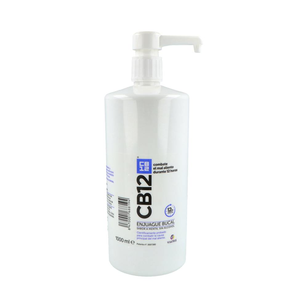 CB12 ENJUAGUE CUIDADO BUCAL 1 ENVASE 1000 ML MENTA/MENTOL