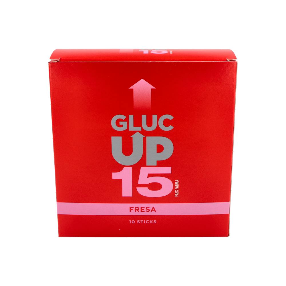GLUC UP 15 FAES FARMA FRESA 10 STICKS