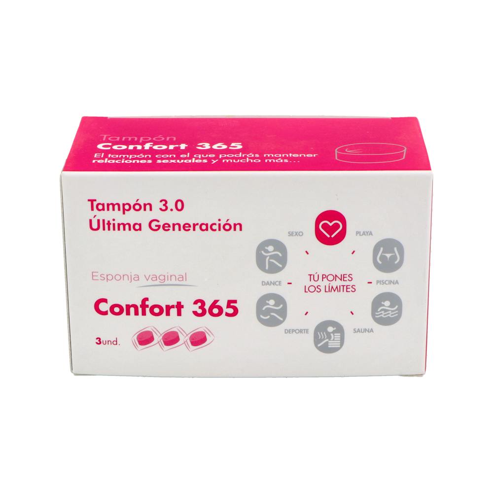TAMPONES VALUE+ CONFORT 365 3ESPONJAS