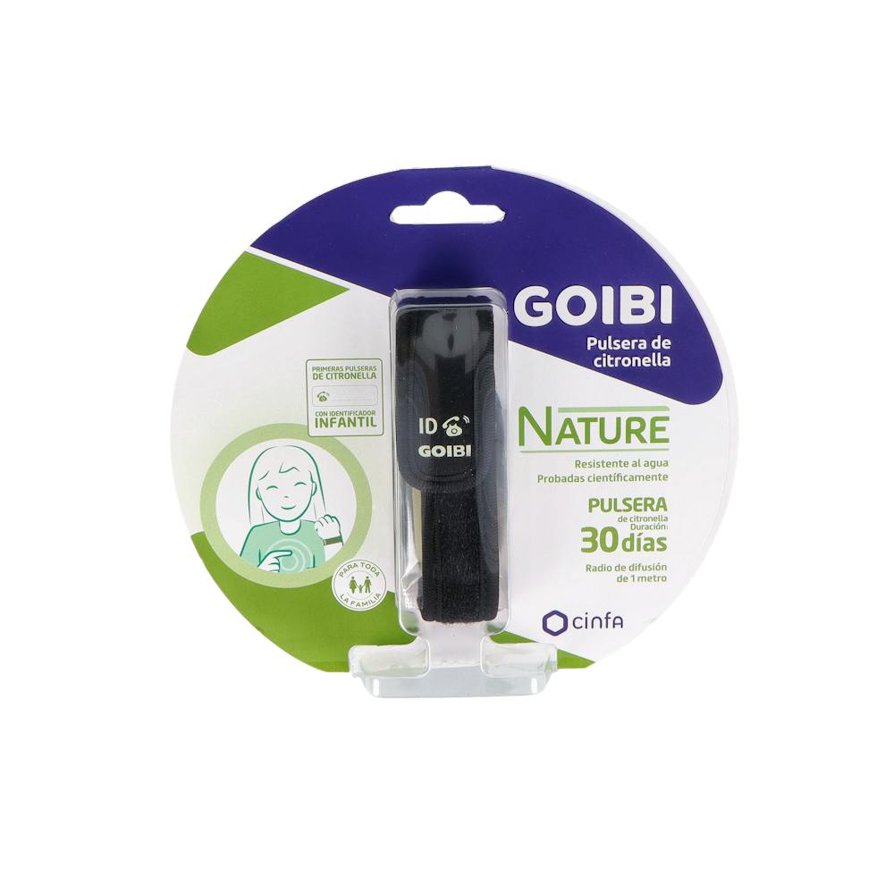 GOIBI PULSERA NEGRA CITRONELLA
