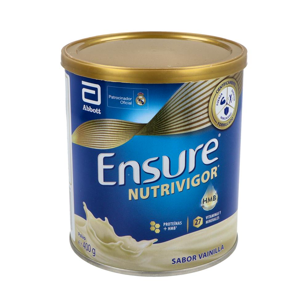 ENSURE NUTRIVIGOR 400 G LATA VAINILLA