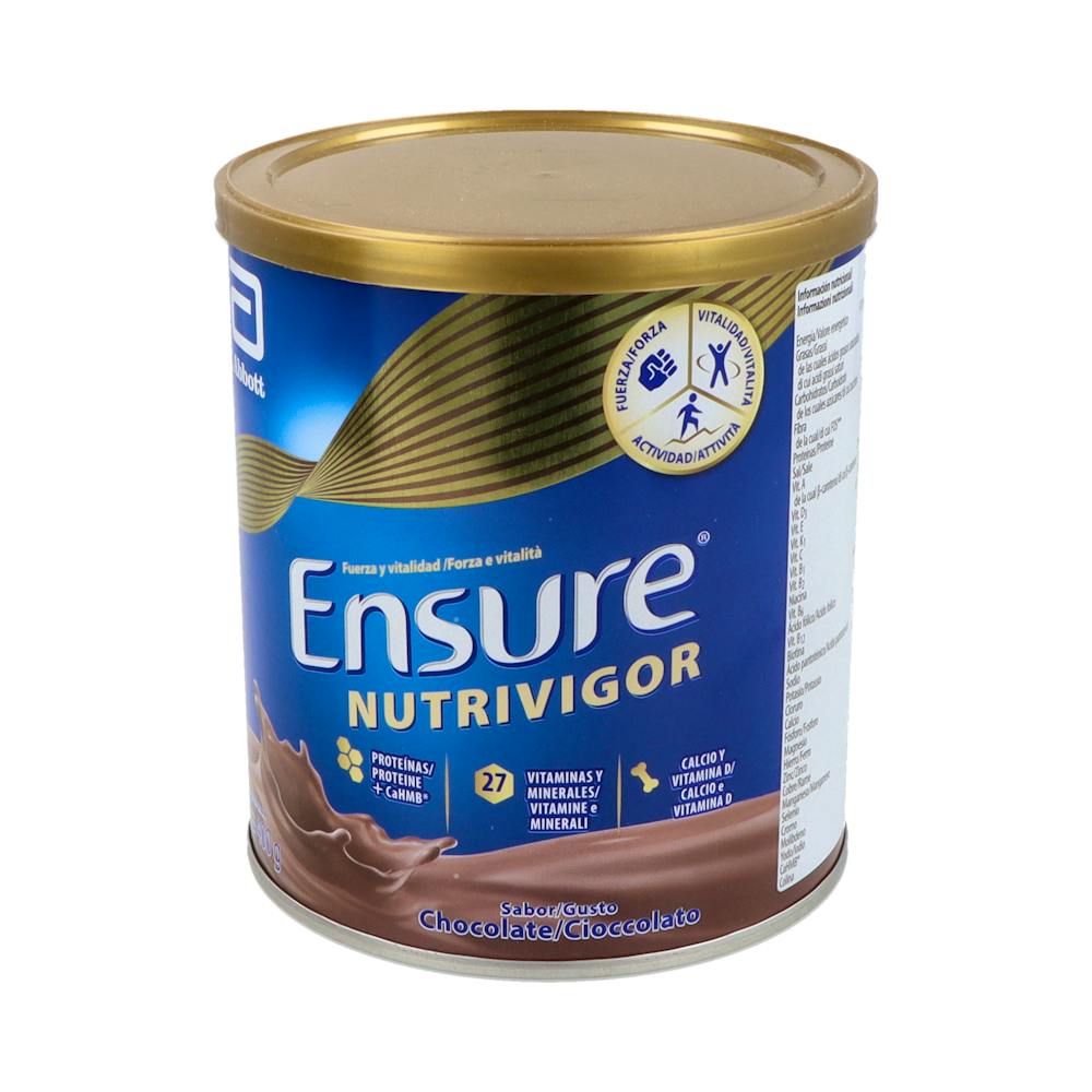 ENSURE NUTRIVIGOR 1 LATA 400 G SABOR CHOCOLATE