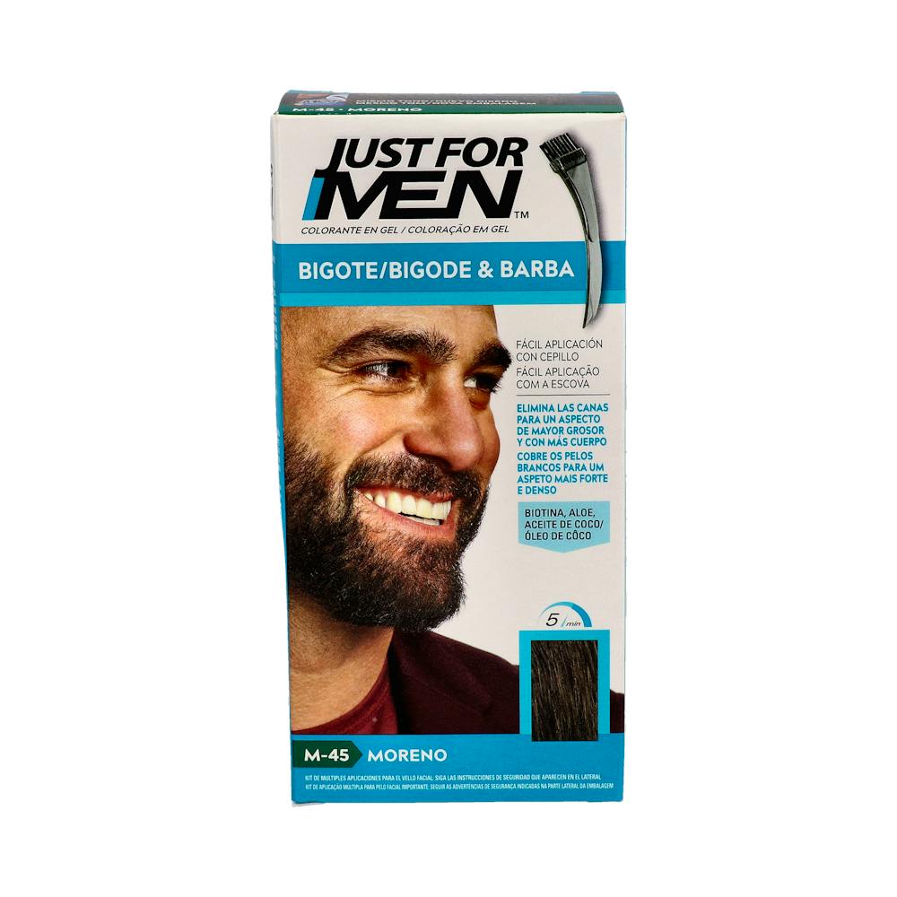 JUST FOR MEN BIGOTE Y BARBA 100 CC MORENO