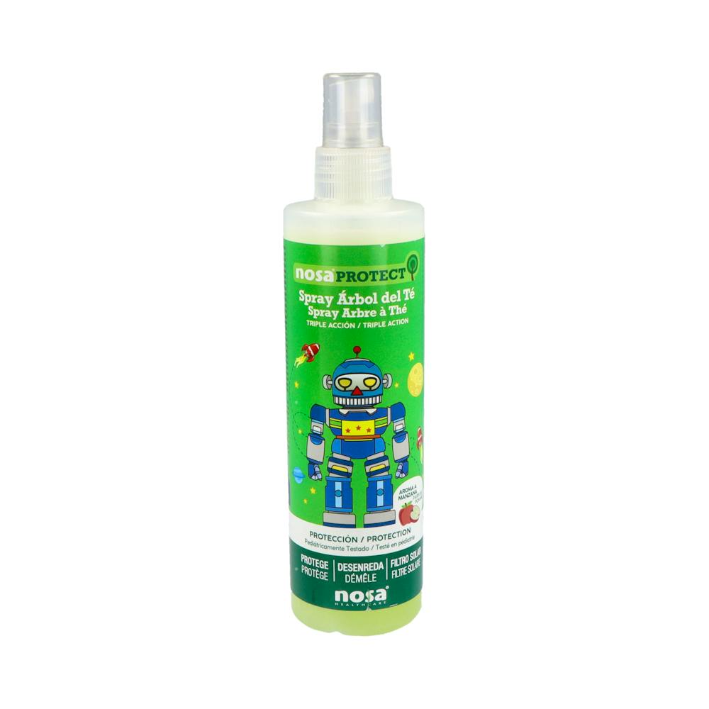 NOSA SPRAY DESENREDANTE ARBOL DEL TE VERDE MANZANA 250 ML