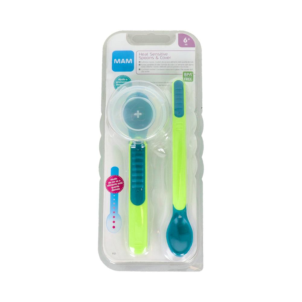 MAM CUCHARA CON PUNTAS SENSIBLES AL CALOR 2U