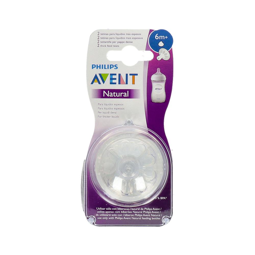TETINA NATURAL LIQUIDOS ESPESOS AVENT PHILIPS +