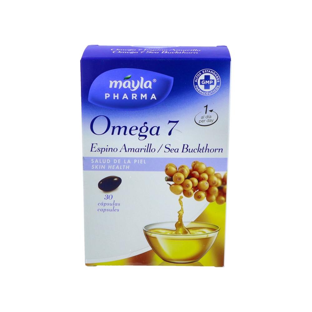 MAYLA OMEGA 7 ESPINO AMARILLO 30 CAPSULAS