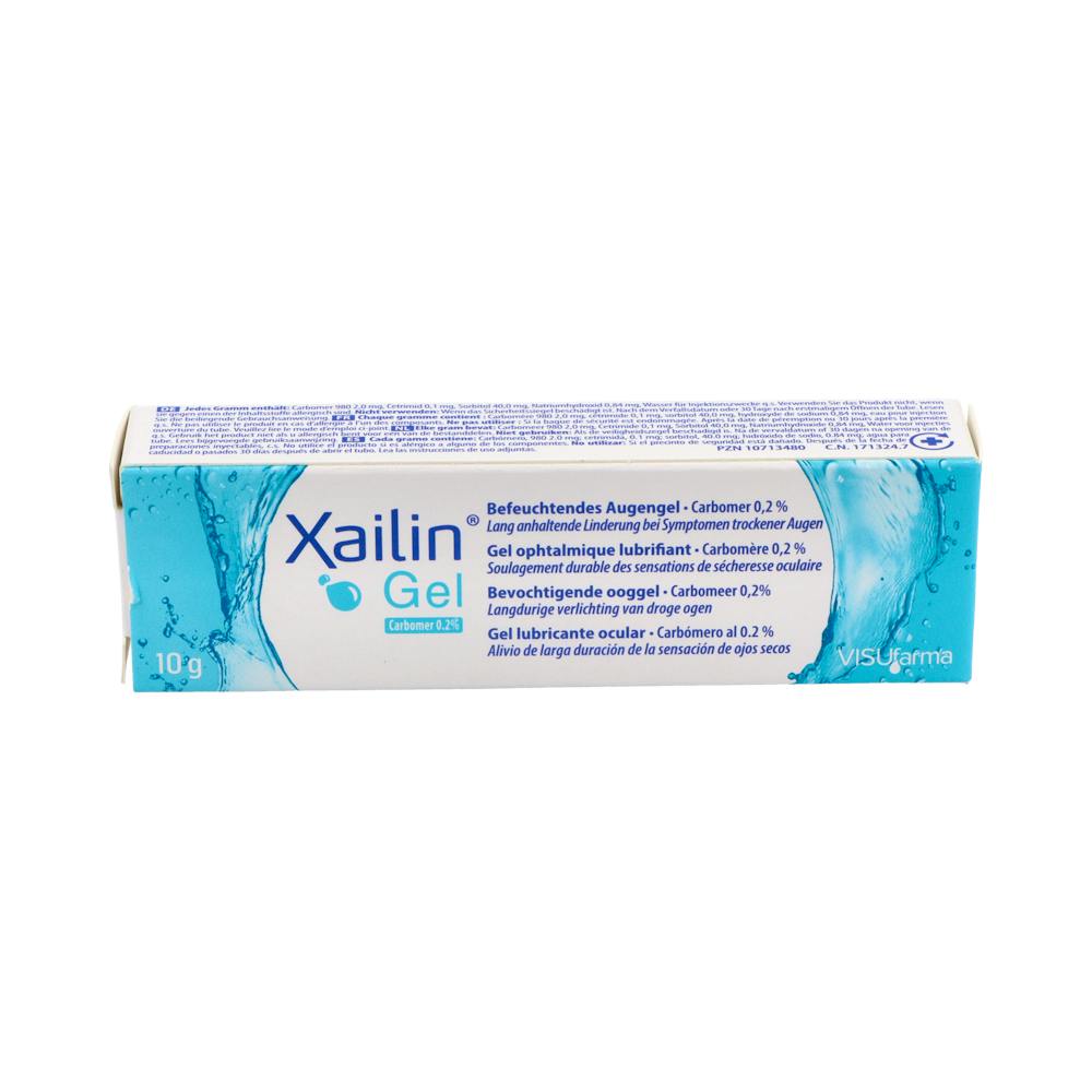 XAILIN GEL ESTERIL MULTIDOSIS UNGUENTO OFTALMICO 10 G