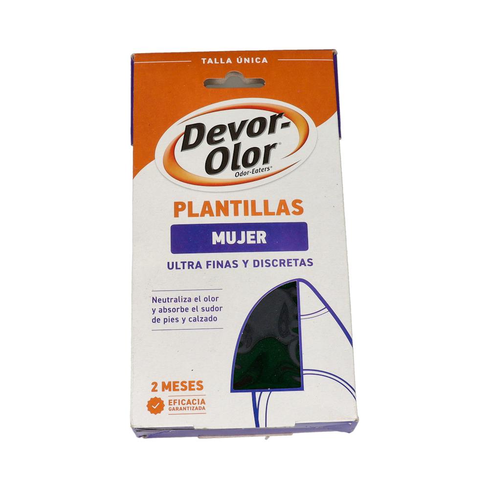 PLANTILLAS ANTIOLOR DEVOR OLOR SLIM SOLES ULTRA FINAS