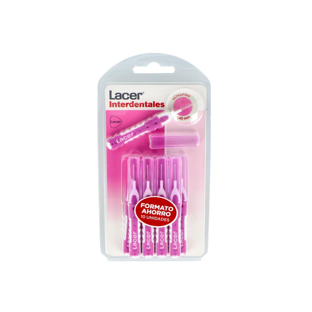 CEPILLO INTERDENTAL LACER ULTRAFINO 10 CEPILLOS