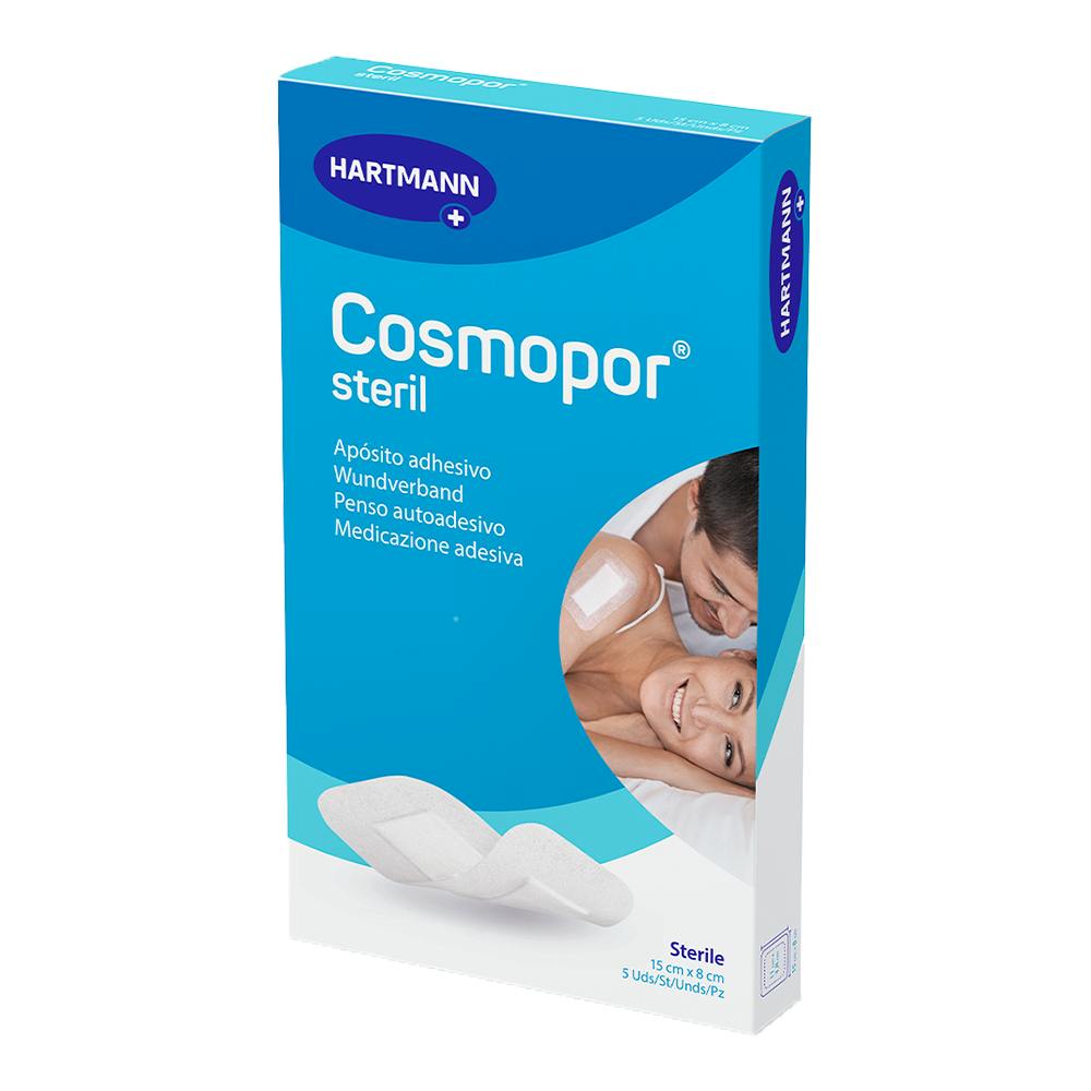 COSMOPOR STERIL APOSITO ESTERIL 15 CM X 8 CM 5 APOSITOS