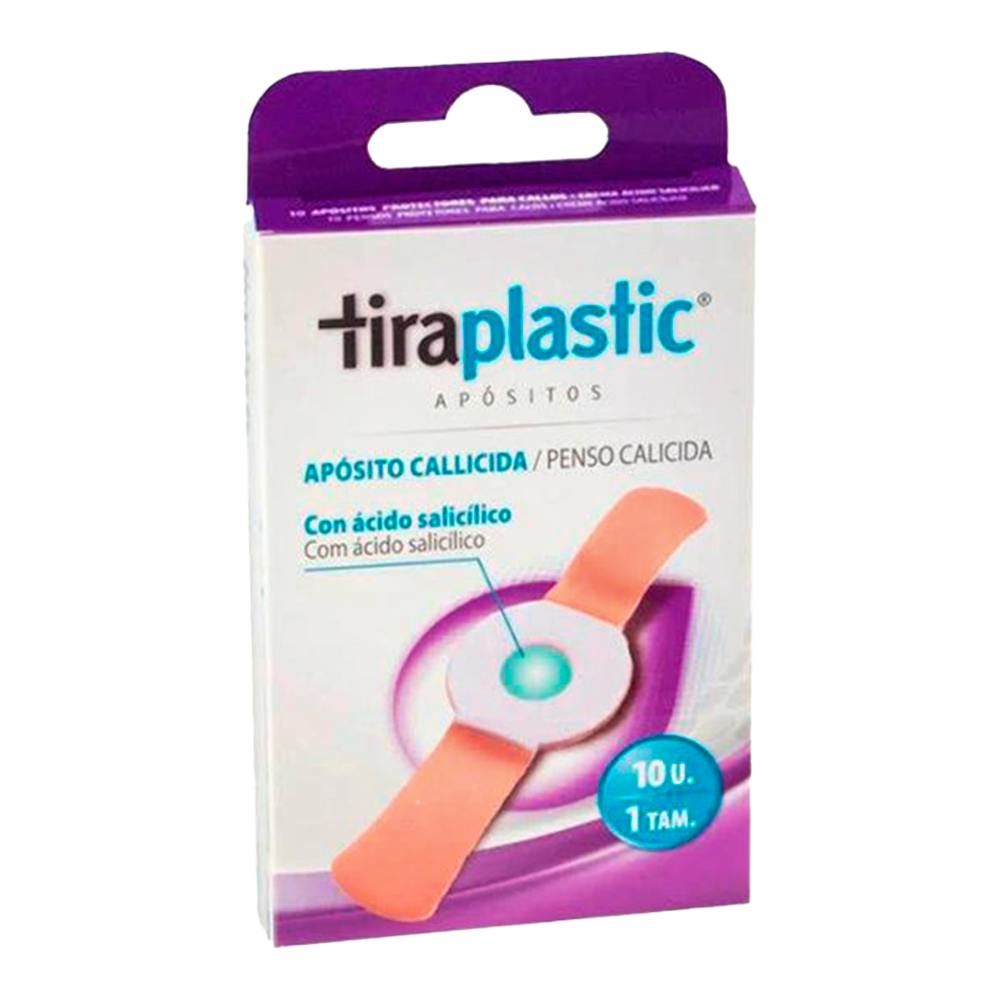 TIRAPLASTIC CALLICIDA SALICILICO APOSITO ADHESIV 10 U