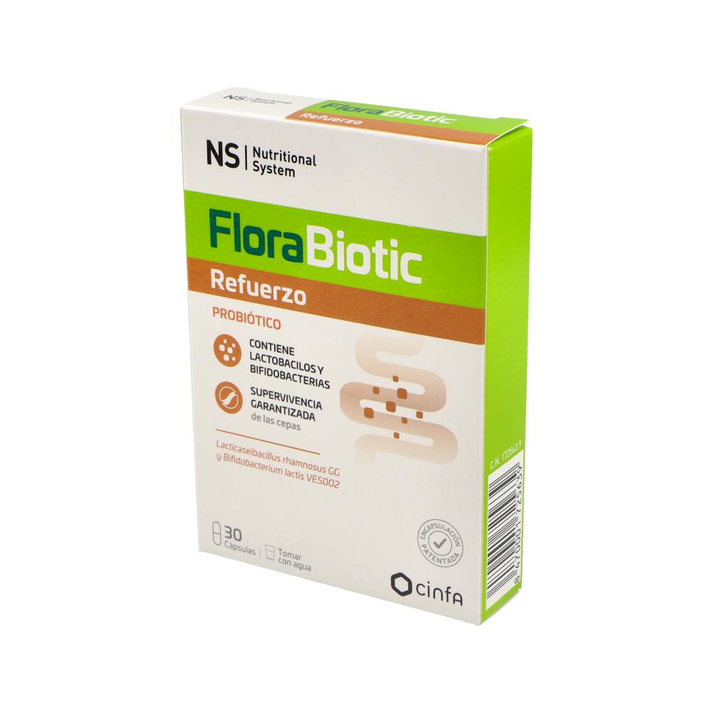 NS FLORABIOTIC REFUERZO 30 CAPSULAS