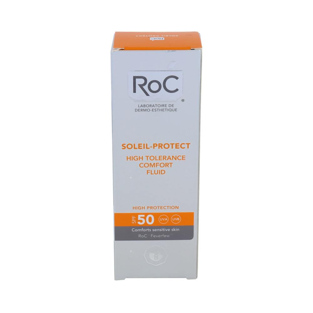 ROC SOLEIL PROTECT FLUIDO DERMOCALMANTE ALTA TOLERANCIA SPF 50 1 ENVASE 50 ML