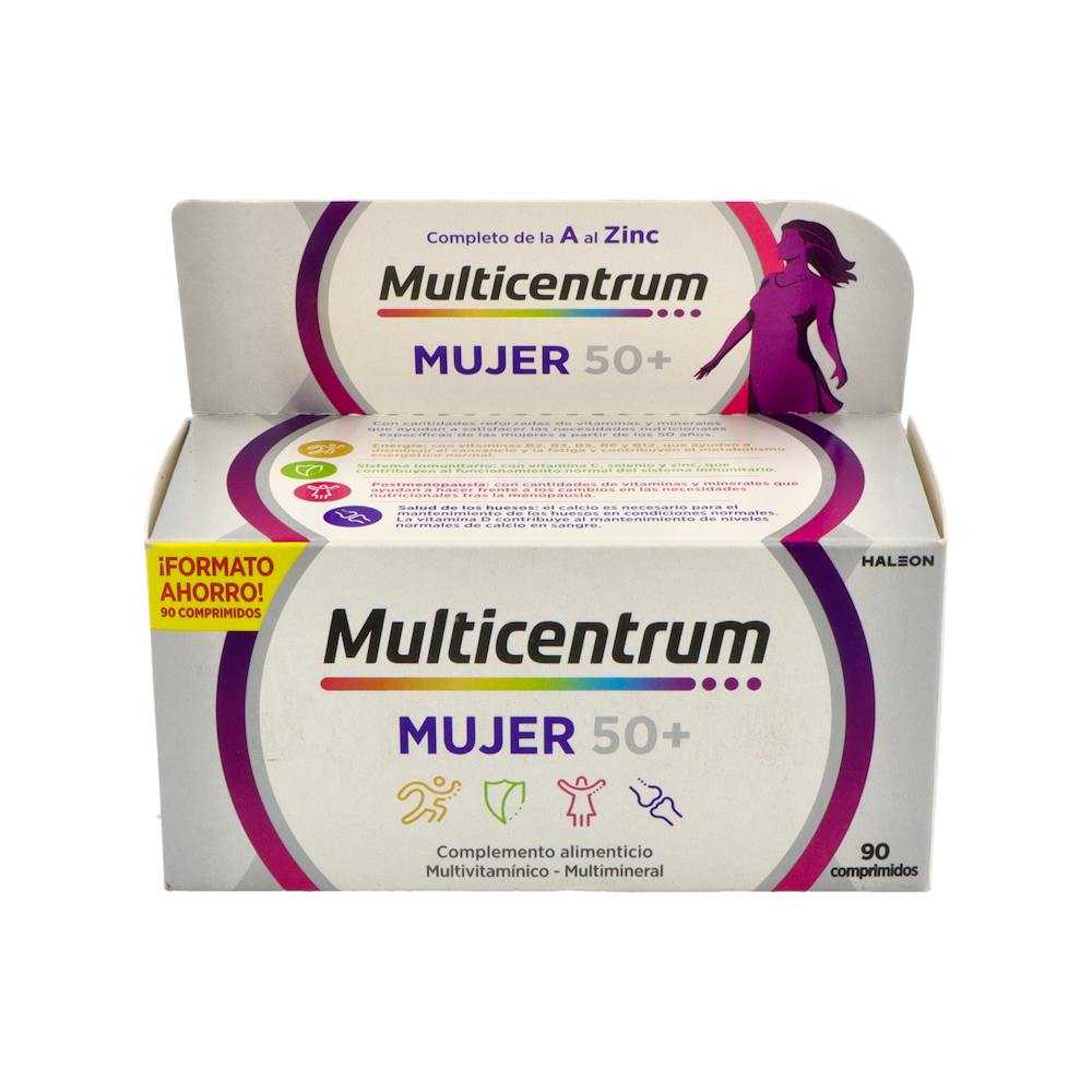 MULTICENTRUM MUJER 50+ 90 COMPRIMIDOS