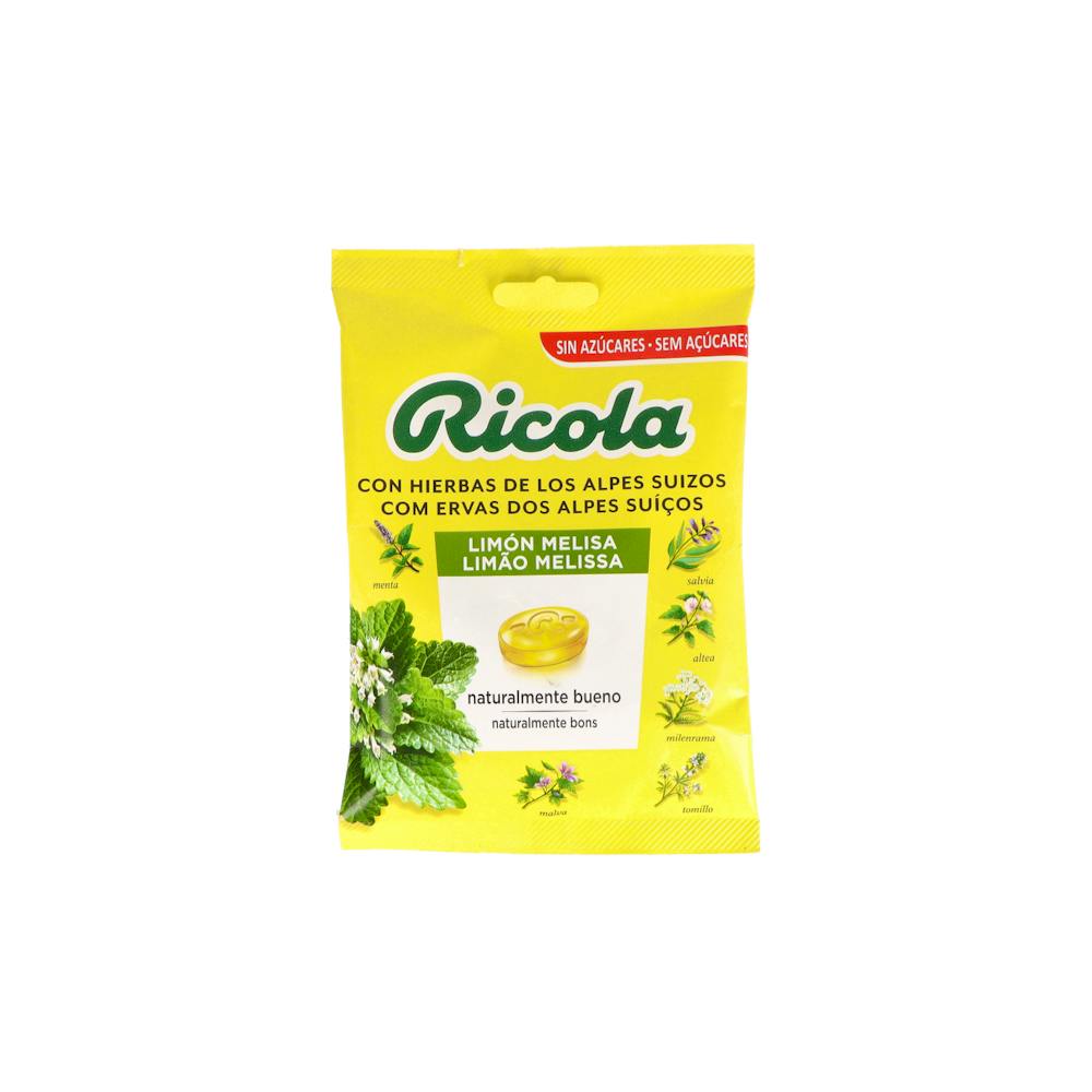RICOLA CARAMELOS SIN AZUCAR LIMON BOLSA 70 G