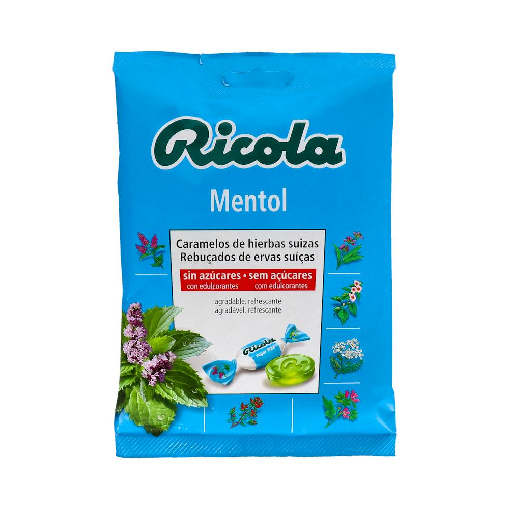 RICOLA BOLSA S/AZ 70G MENTOL