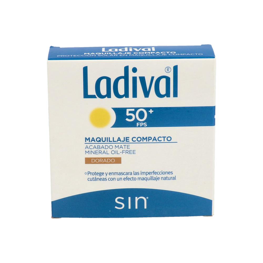 LADIVAL SPF50 MAQUILLAJE COMPACTO DORADO