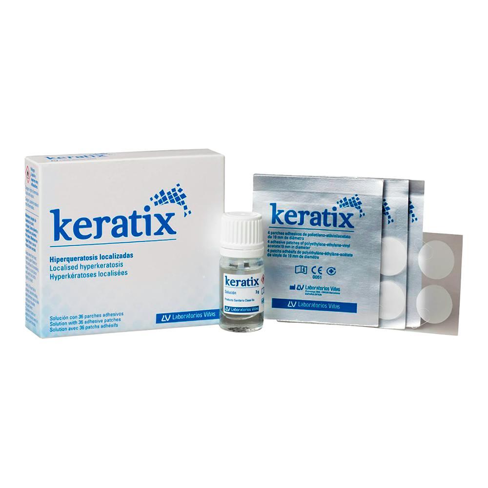 KERATIX SOLUCION+36 PARCHES