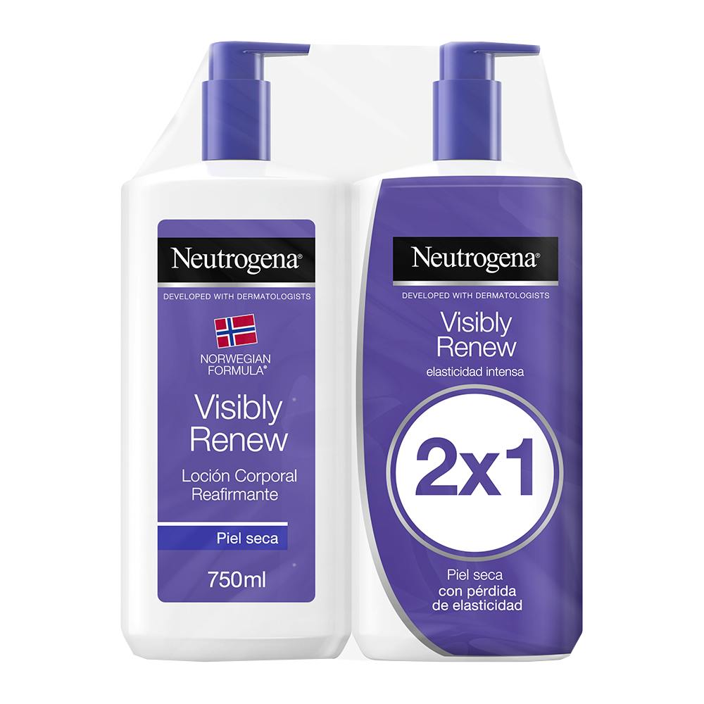 NEUTROGENA VISIBLY RENEW LOCION CORP ELASTIC 750