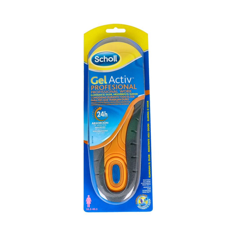 PLANTILLA SCHOLL GEL ACTIV PROF TALLA S