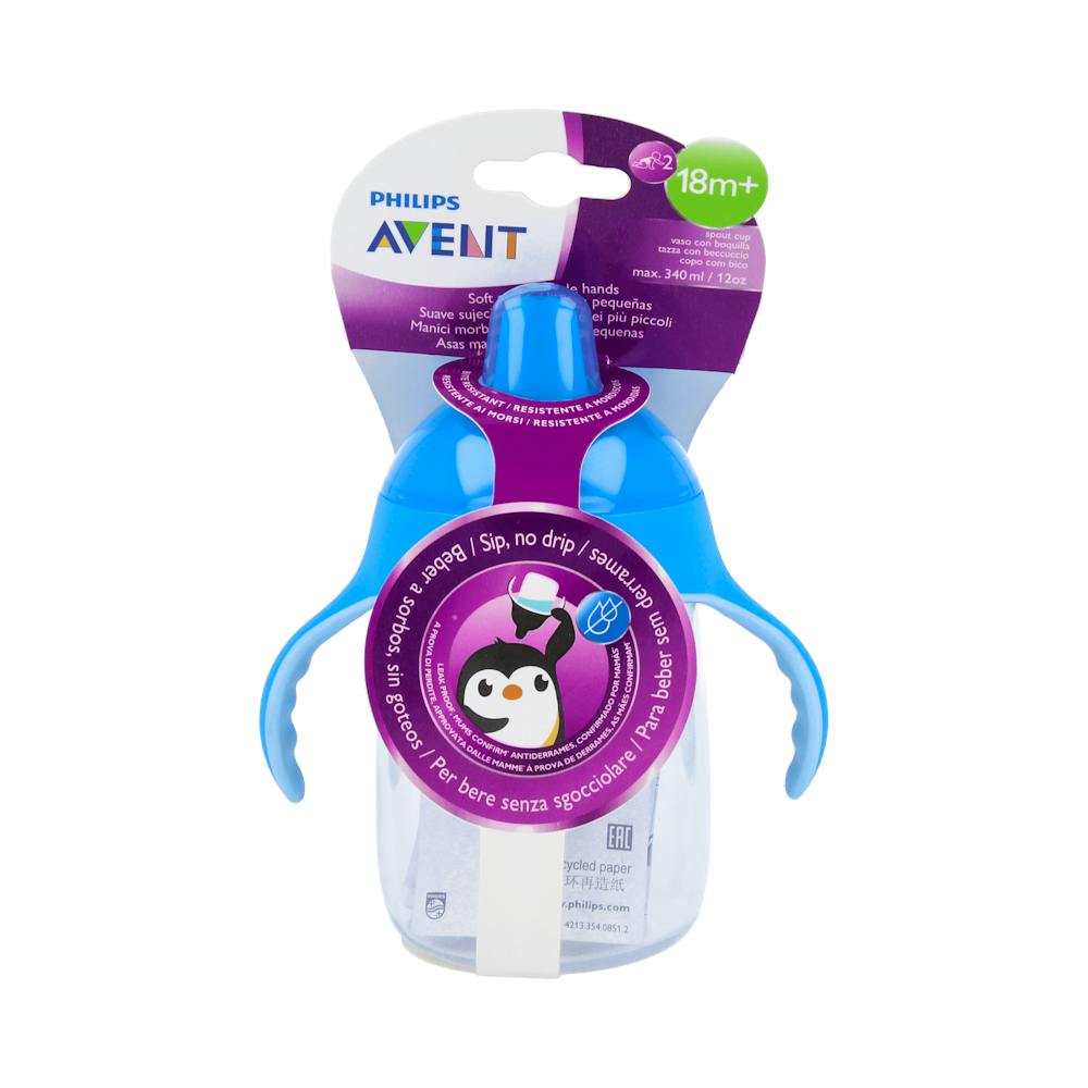 VASO DE CRECIMIENTO PHILIPS AVENT +6 MESES 1 UNIDAD 210 ML COLOR AZUL