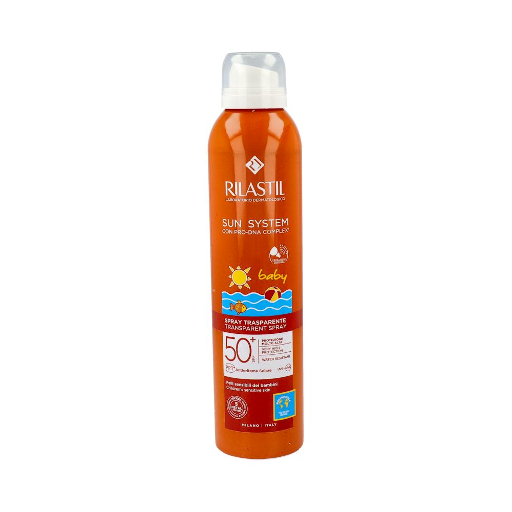 RILASTIL SUN SYSTEM SPF50+ BABY SPRAY TRANSPARENTE 200 ML