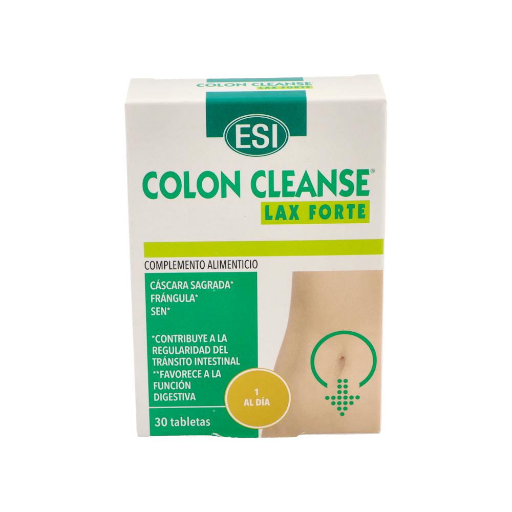ESI COLON CLEANSE LAX FORTE ESI 30 TABLETAS