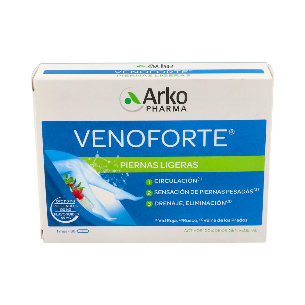 VENOFORTE PIERNAS LIGERAS 30 CAP