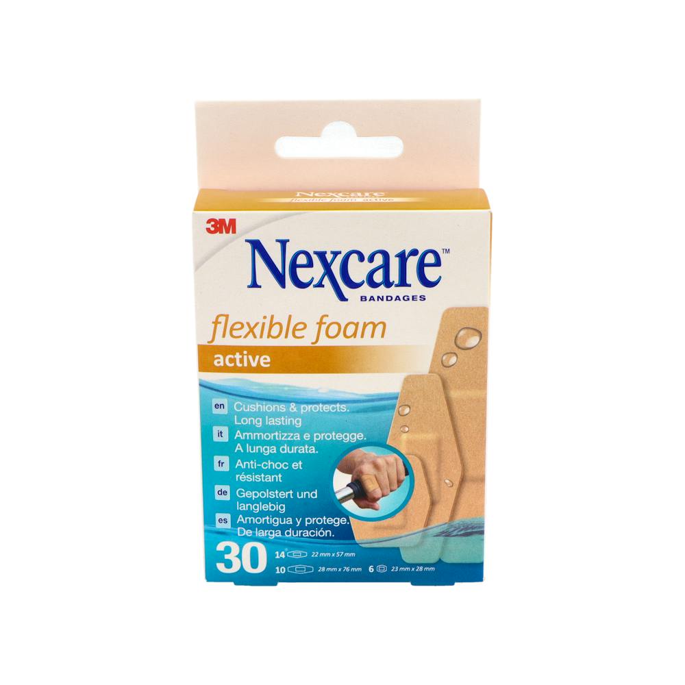 3M NEXCARE ACTIVE 360º APOSITO ADHESIVO SURTIDO 30 APOSITOS