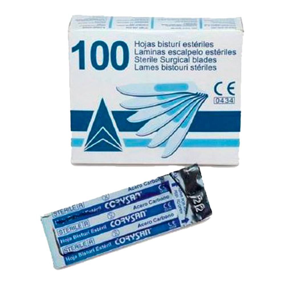 HOJA BISTURI CORYSAN ESTERIL N 10
